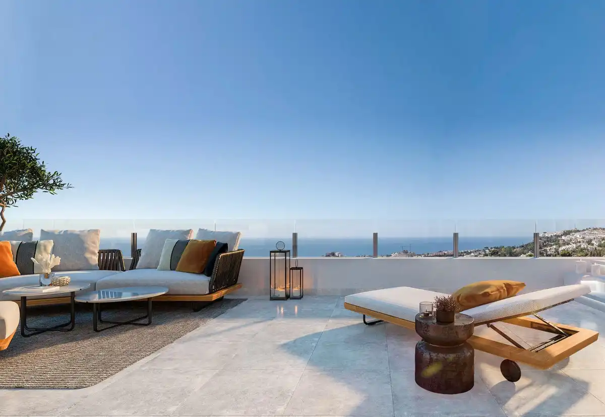 Terraza de Apartamento en venta en Benalmádena con Aire acondicionado, Terraza y Trastero