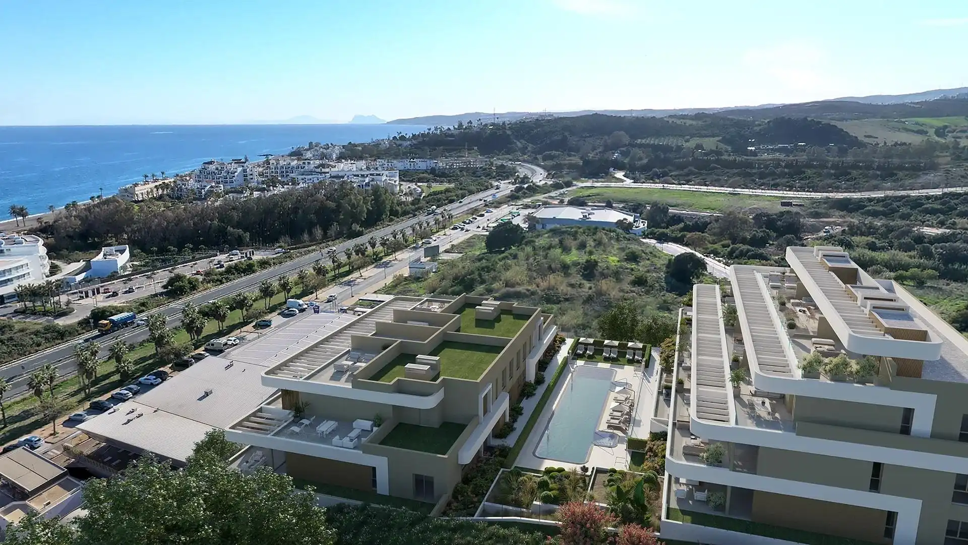 Apartamento con piscina en venta en Costa Natura