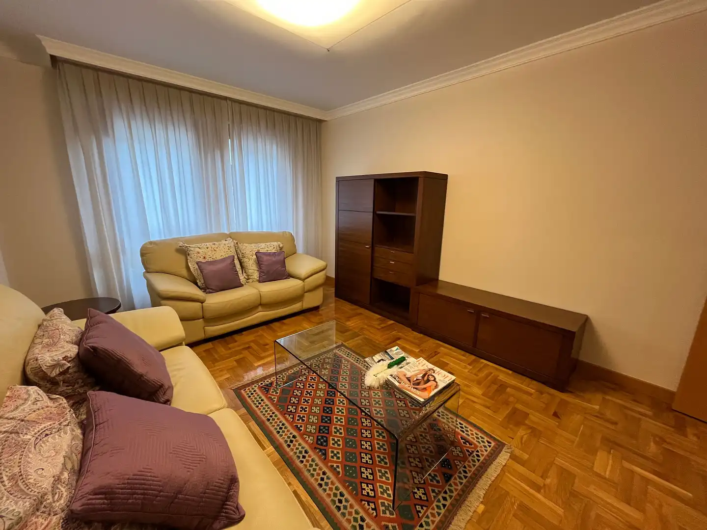 Sala de estar de Piso en venta en  Pamplona / Iruña con Amueblado