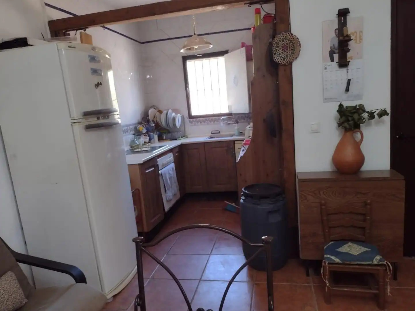 Cocina de Casa o chalet en venta en Cantillana con Jardín privado y Piscina