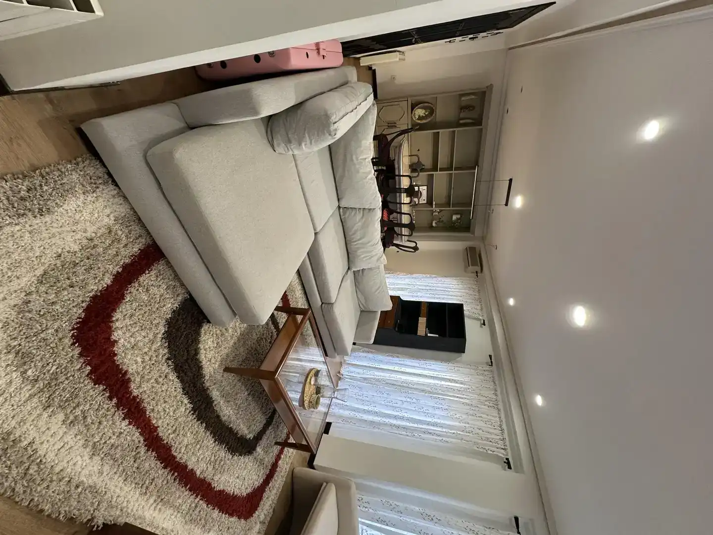 Sala de estar de Piso en venta en Tavernes Blanques con Aire acondicionado y Balcón
