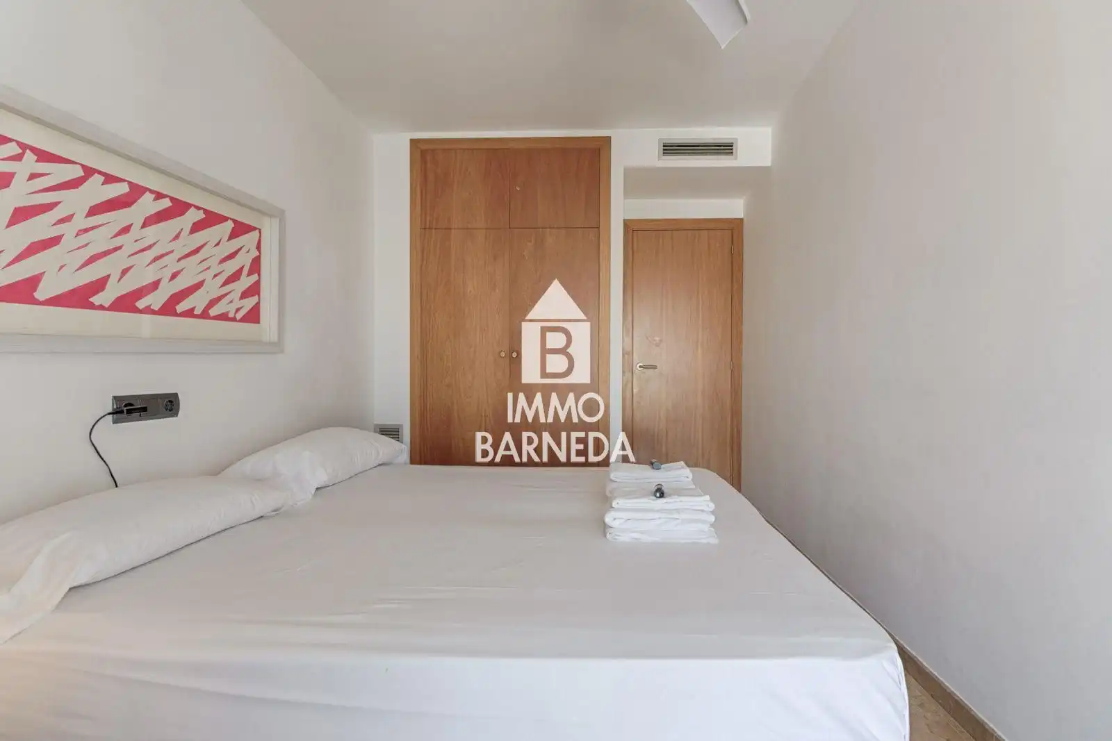 Bedroom of Flat for sale in Roses  with Air Conditioner, Heating and Terrace
