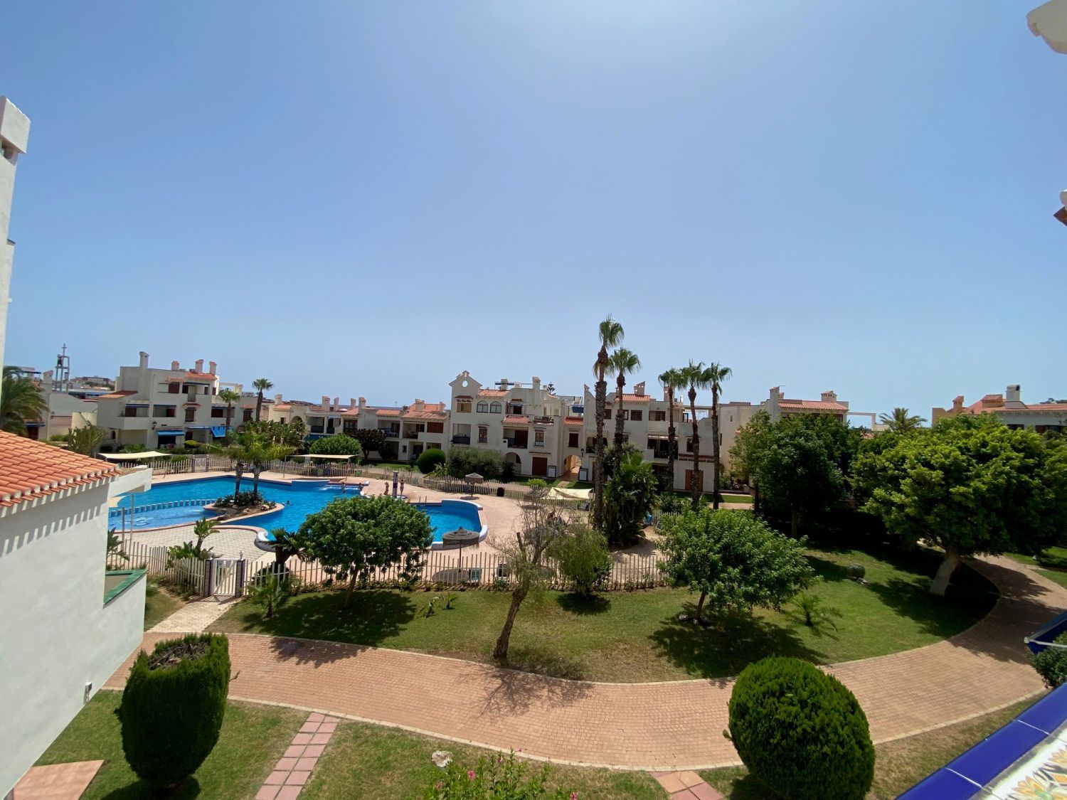Garden of Attic to rent in Cartagena  with Air Conditioner, Terrace and Furnished