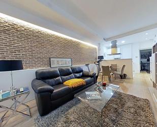 Living room of Flat to rent in  Madrid Capital  with Air Conditioner and Heating