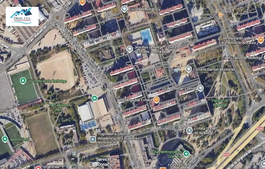 Außenansicht von Wohnung zum Verkauf in L'Hospitalet de Llobregat