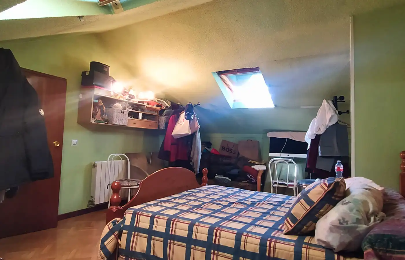 Dormitori de Casa adosada en venda en Daganzo de Arriba amb Aire condicionat, Jardí privat i Terrassa