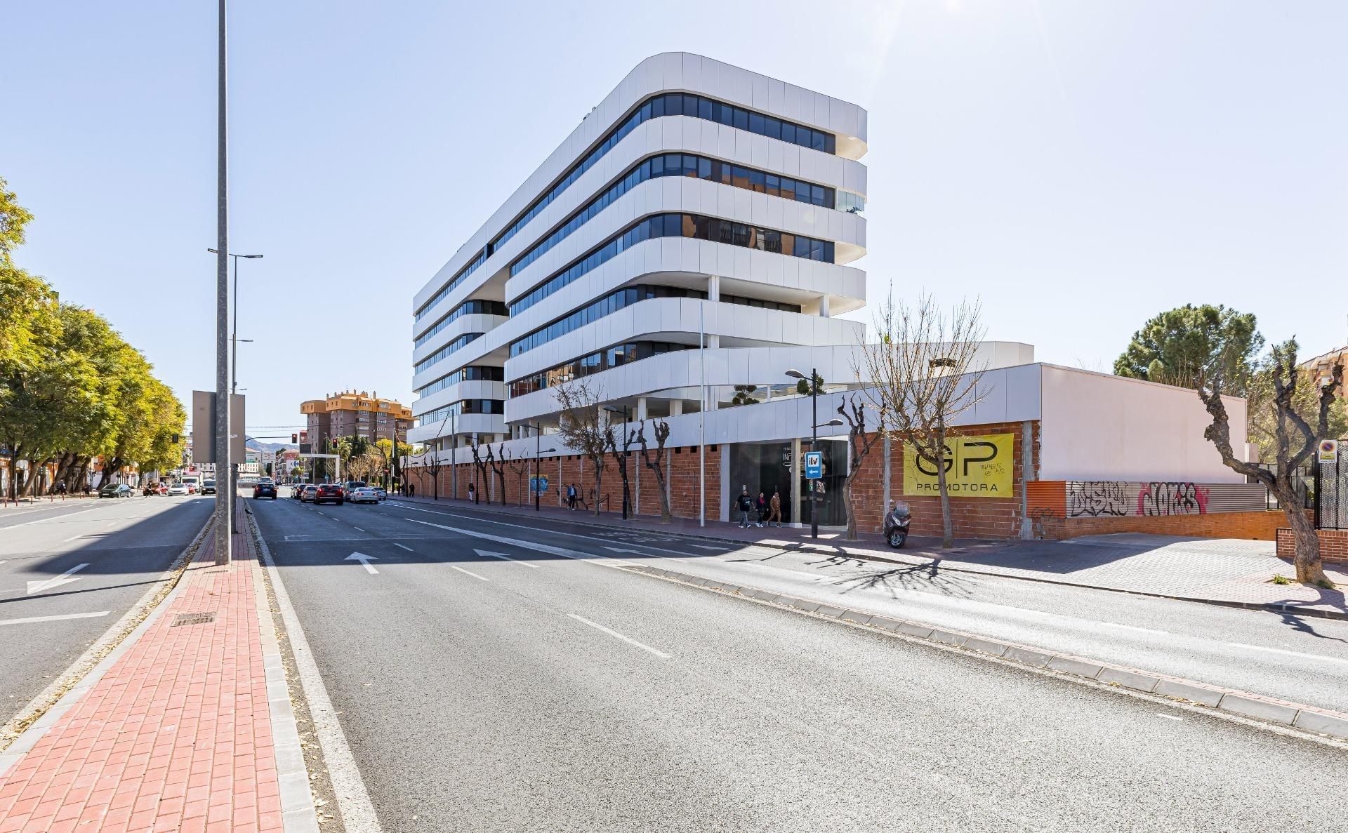 Vista exterior de Apartamento en venta en  Murcia Capital con Terraza