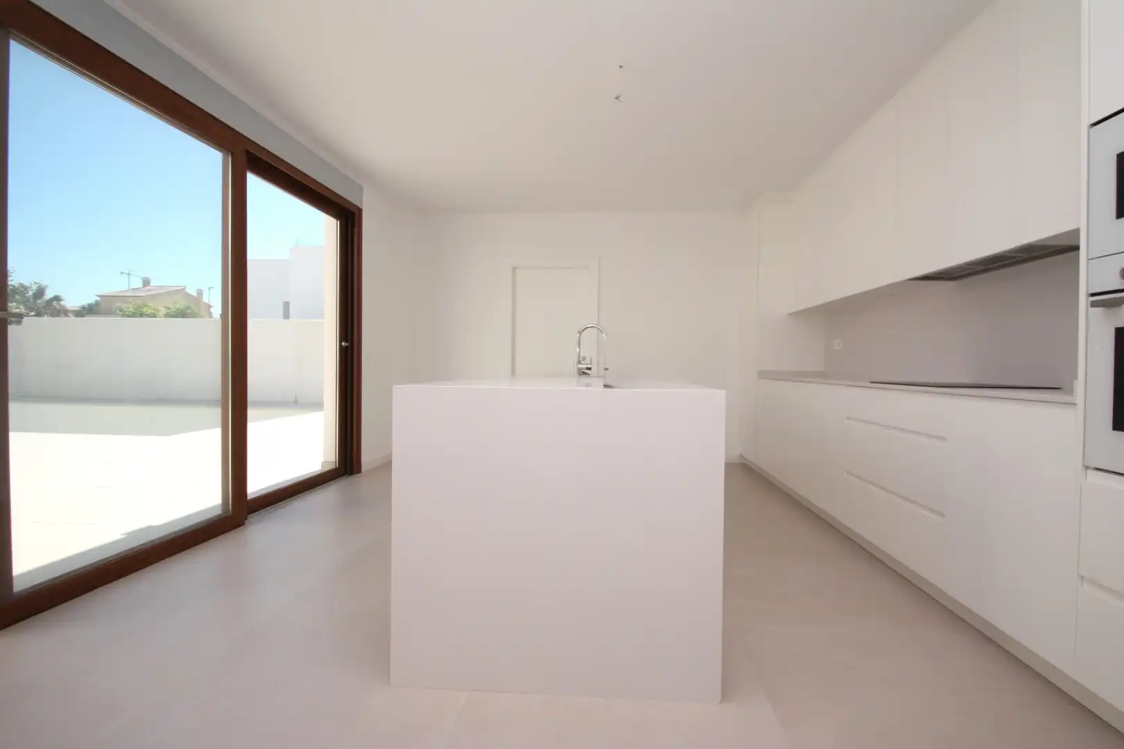 Cocina de Casa o chalet en venta en Calpe / Calp con Aire acondicionado, Jardín privado y Terraza