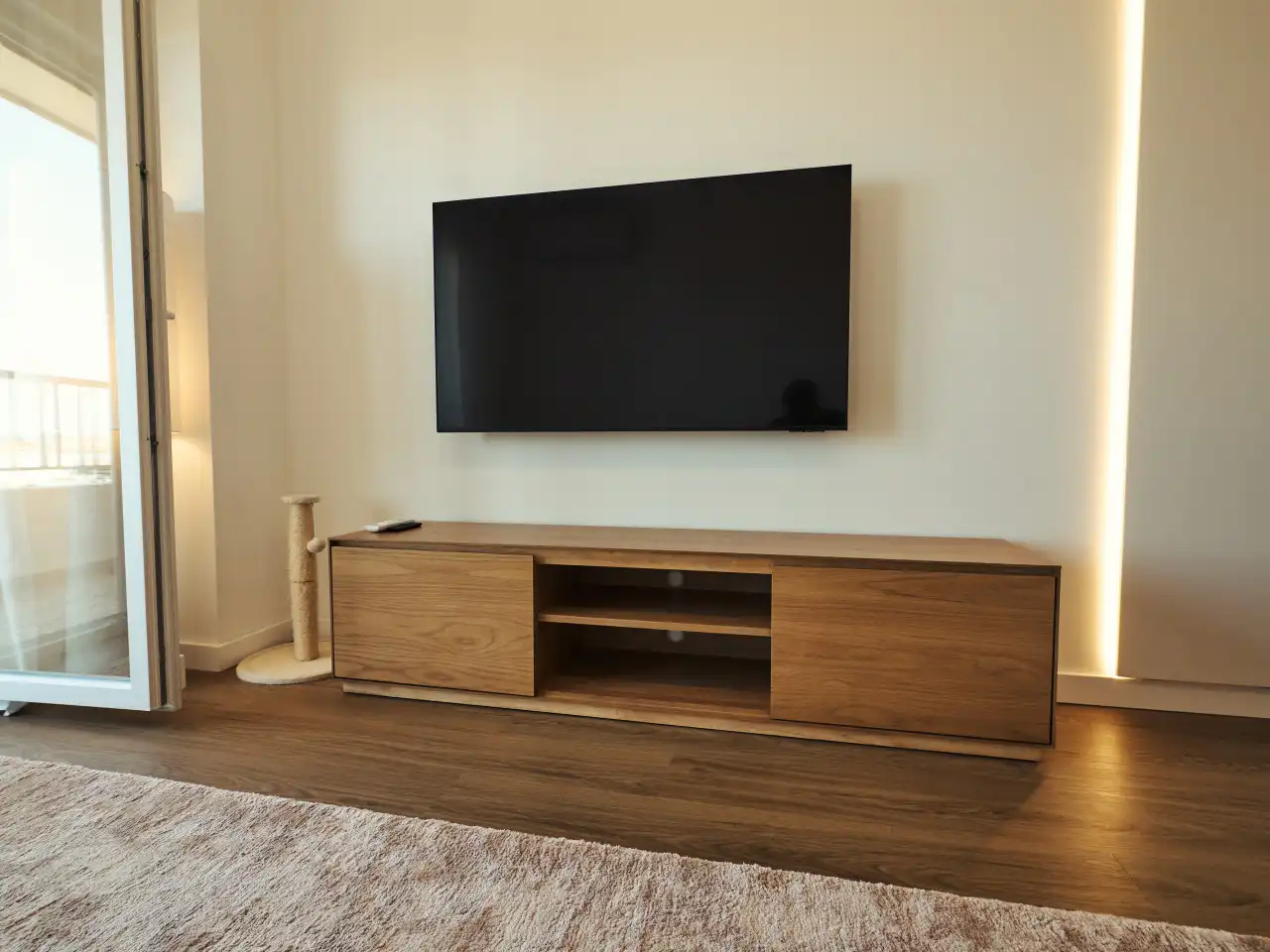 Wohnzimmer von Wohnungen zum Verkauf in Torrevieja mit Klimaanlage, Heizung und Terrasse