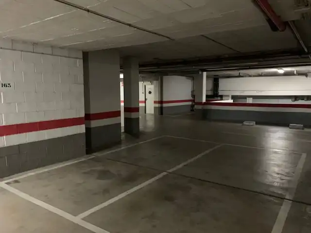 Parking of Flat for rent in Málaga  with Air Conditioner, Heating and Parquet flooring