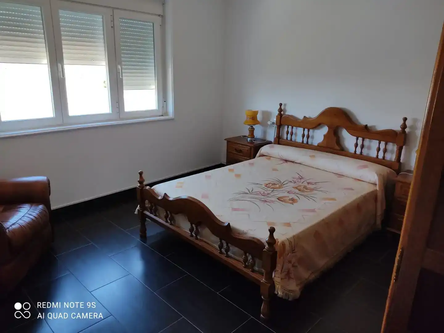 Schlafzimmer von Wohnung zur Miete in Carnota mit Möbliert, Ofen und Waschmaschine