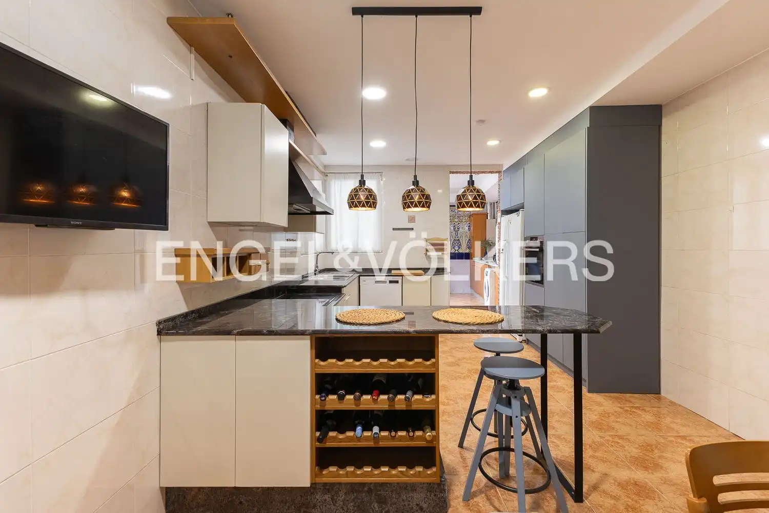 Kitchen of Detached homes for sale in Albal, Valencia