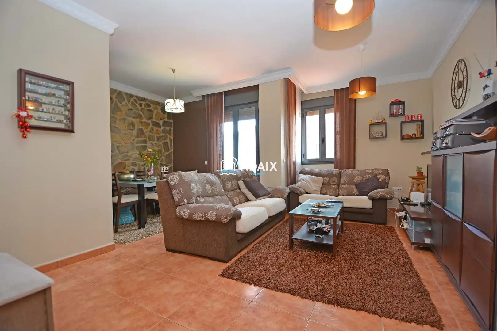 Sala de estar de Piso en venta en Cáceres con Aire acondicionado, Calefacción y Terraza