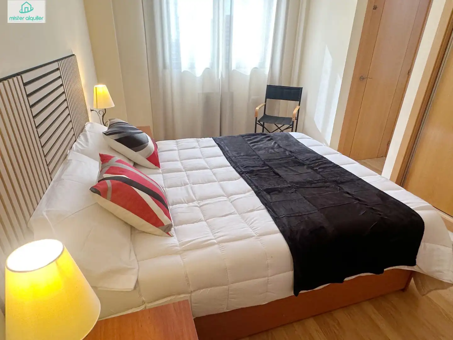Bedroom of Apartments for rent in El Campello  with Air Conditioner, Heating and Private garden