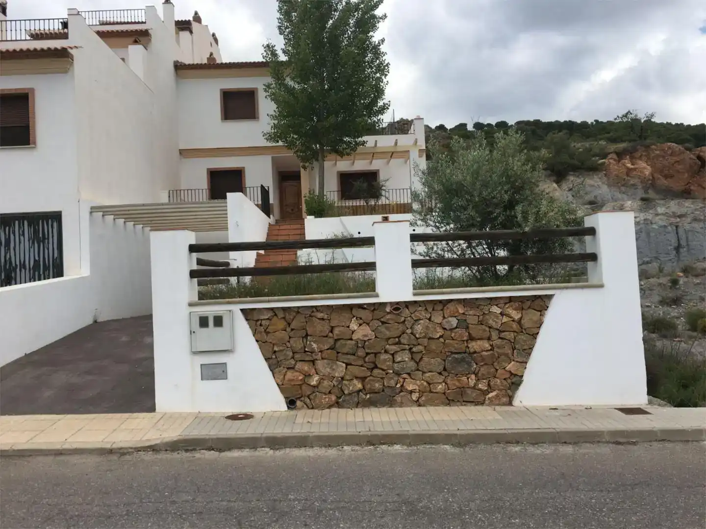 Vista exterior de Casa o xalet en venda en Laujar de Andarax amb Balcó