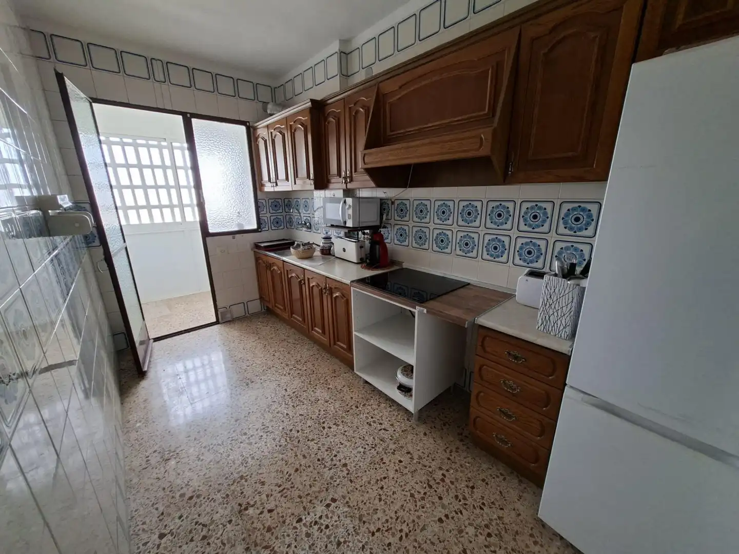 Cocina de Piso de alquiler en Molina de Segura con Aire acondicionado, Amueblado y Balcón