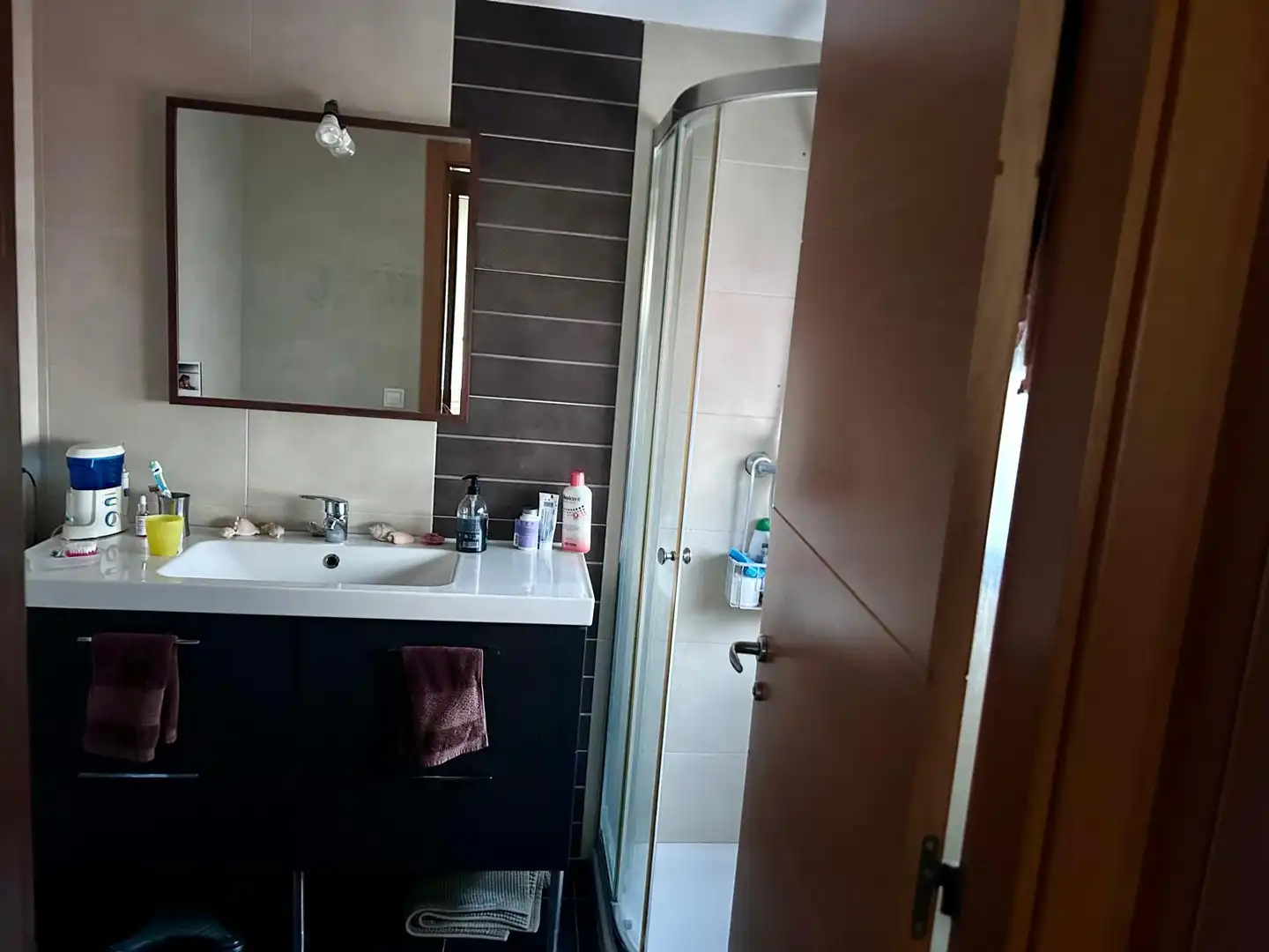 Baño de Casa adosada en venta en Valladolid con Aire acondicionado, Calefacción y Jardín privado