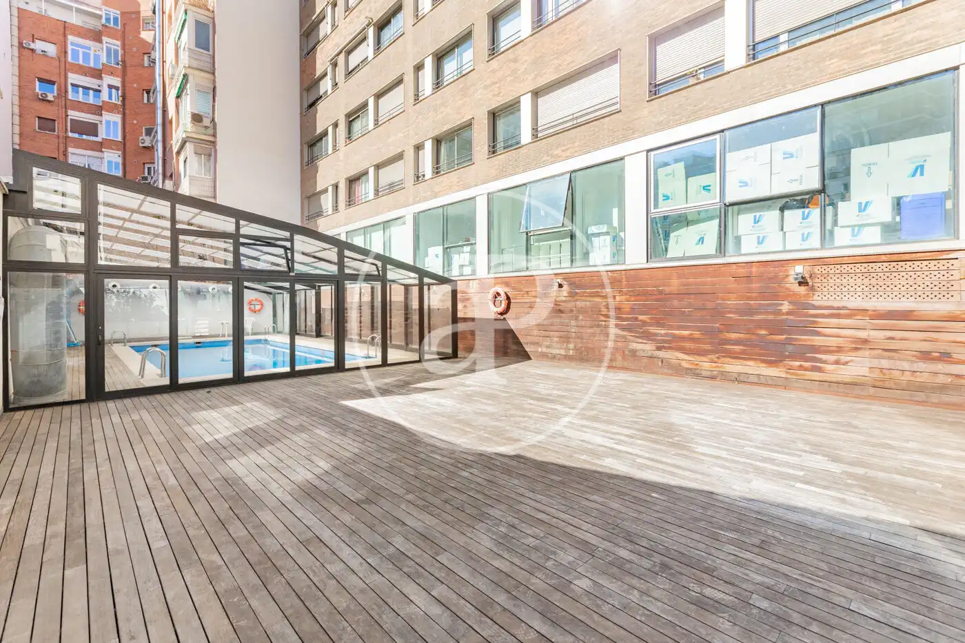 Terrasse von Wohnung zum Verkauf in Madrid mit Klimaanlage, Heizung und Gemeinschaftspool