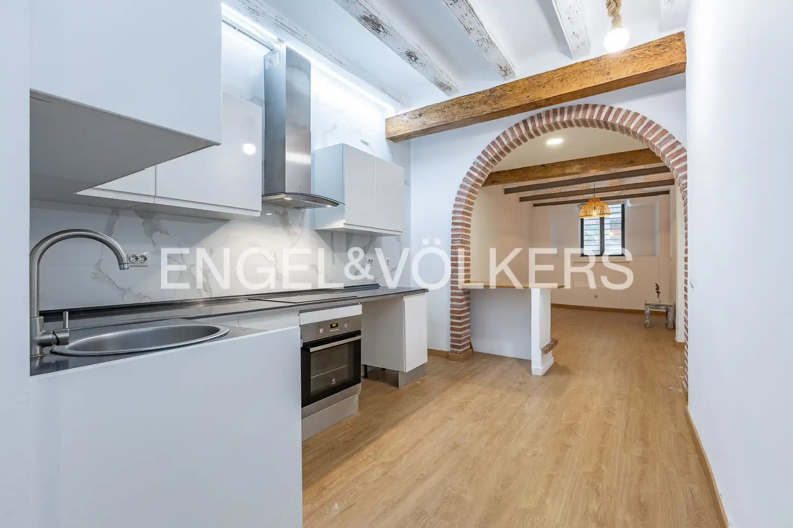 Cuina de Pis en venda en  Barcelona Capital amb Calefacció