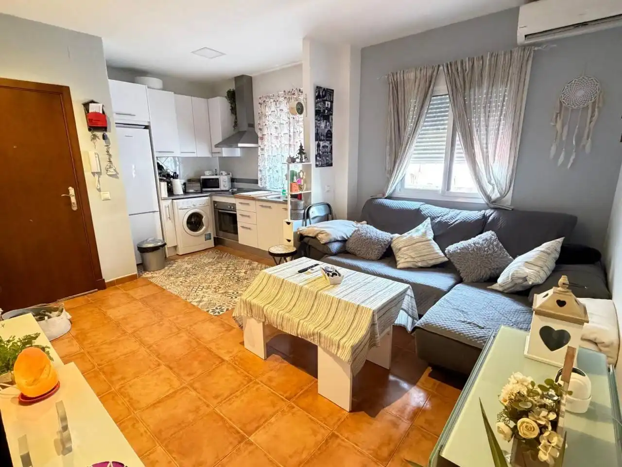 Sala d'estar de Pis en venda en Chiclana de la Frontera amb Aire condicionat