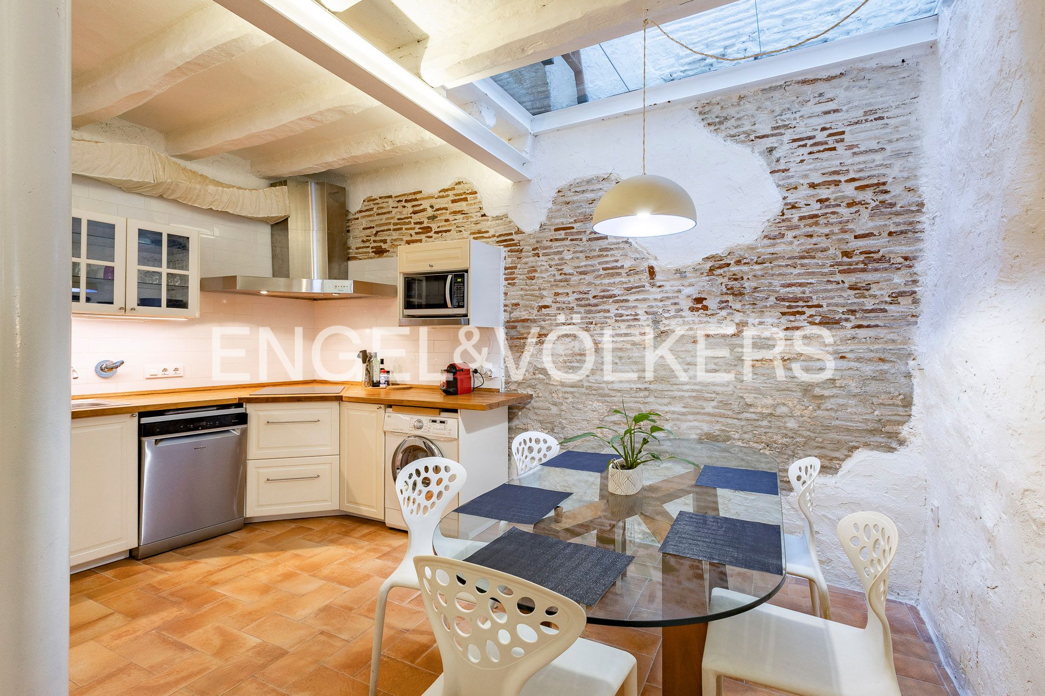 Cuina de Casa o xalet de lloguer en Sitges amb Aire condicionat, Calefacció i Moblat