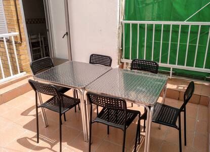 Terrace of Flat to rent in Salamanca Capital  with Heating, Terrace and Furnished
