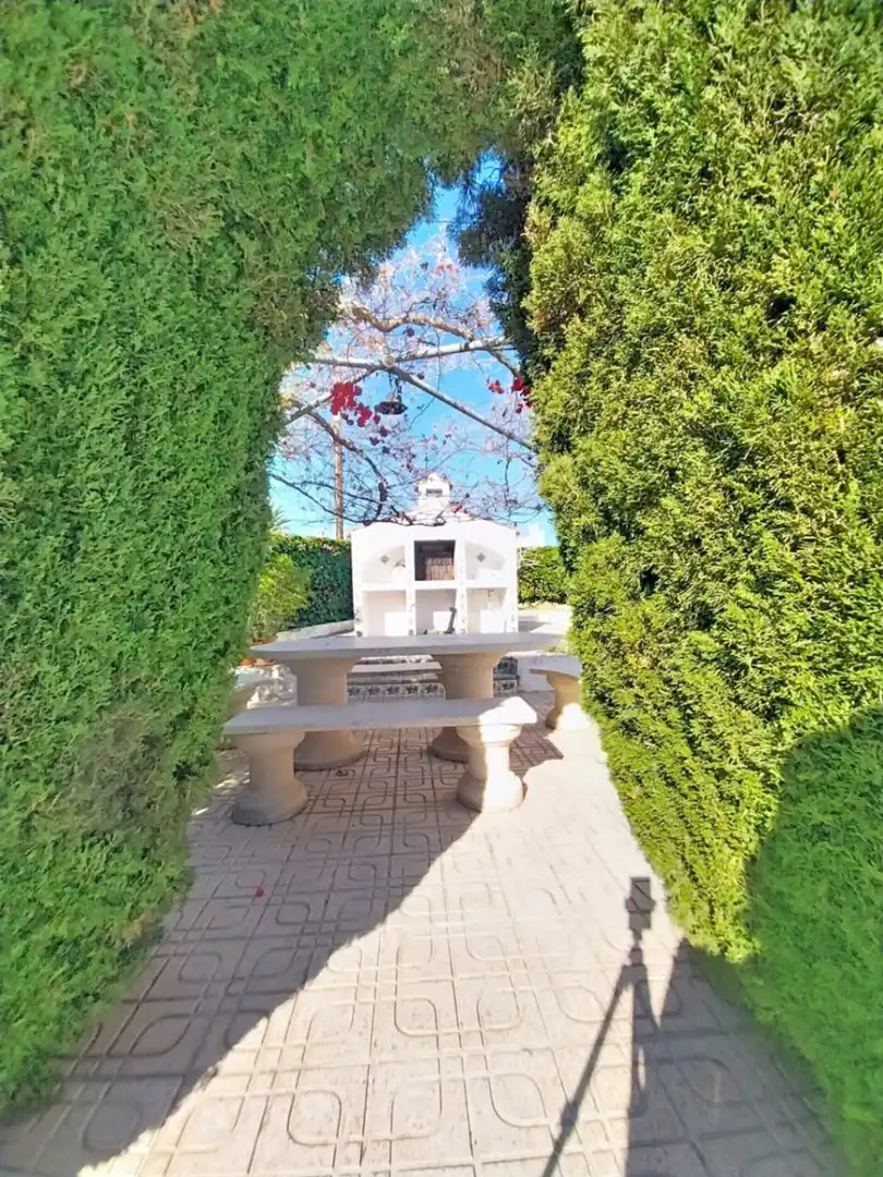 Garden of Houses for sale in L'Alfàs del Pi  with Air Conditioner, Heating and Private garden