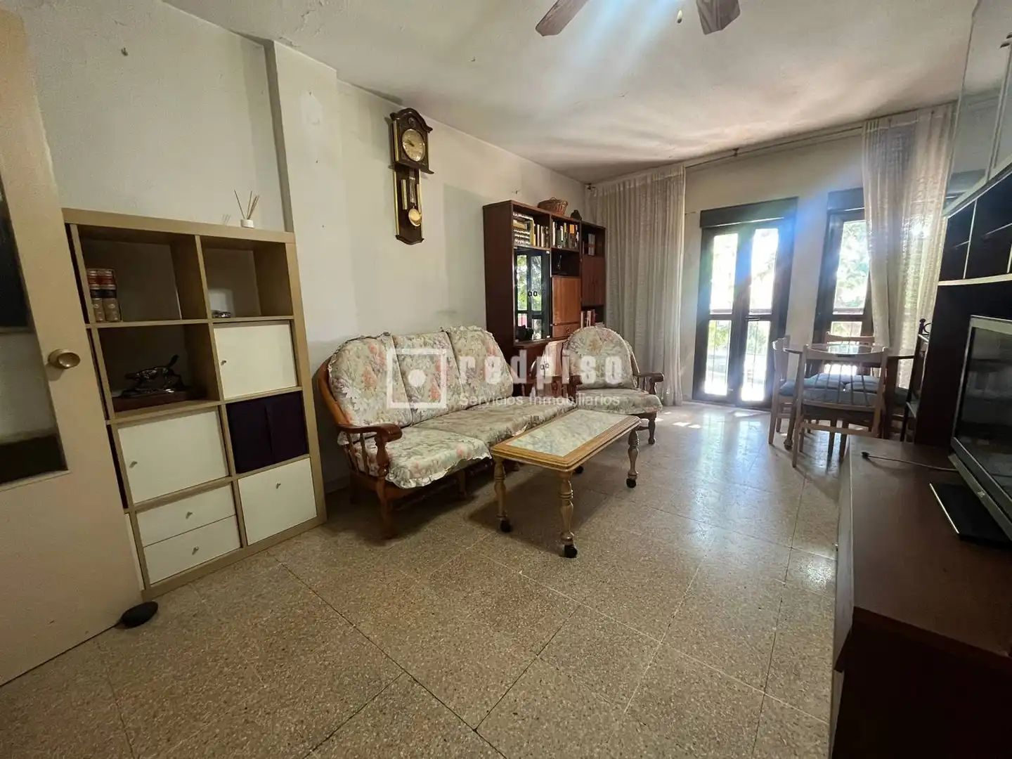 Sala d'estar de Pis en venda en Madrid amb Calefacció i Terrassa