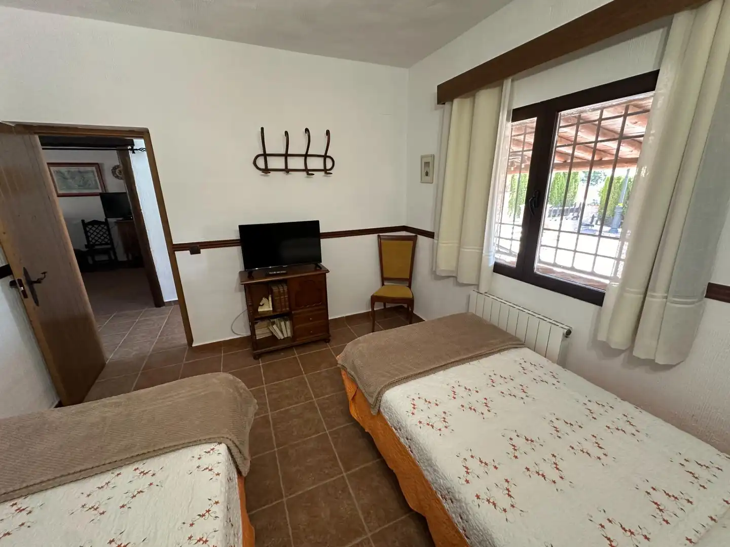 Bedroom of Houses for sale in Villar de Olalla  with Air Conditioner, Heating and Private garden
