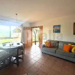 Sala de estar de Apartamento en venta en Lloret de Mar con Jardín privado, Terraza y Amueblado