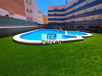 Swimming pool of Flat for sale in El Campello