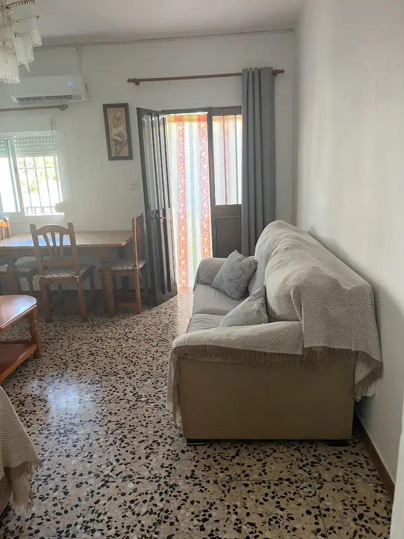 Sala d'estar de Pis de lloguer en Málaga amb Aire condicionat, Calefacció i Terrassa