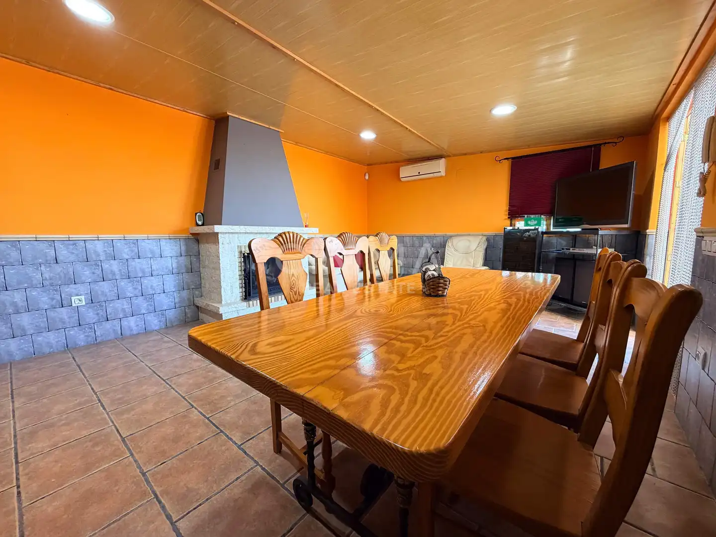 Dining room of Detached homes for sale in La Nucia  with Air Conditioner, Heating and Private garden