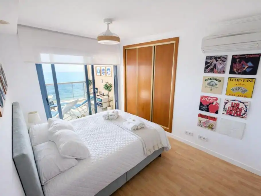 Bedroom of Flat for rent in Altea  with Air Conditioner, Terrace and Balcony