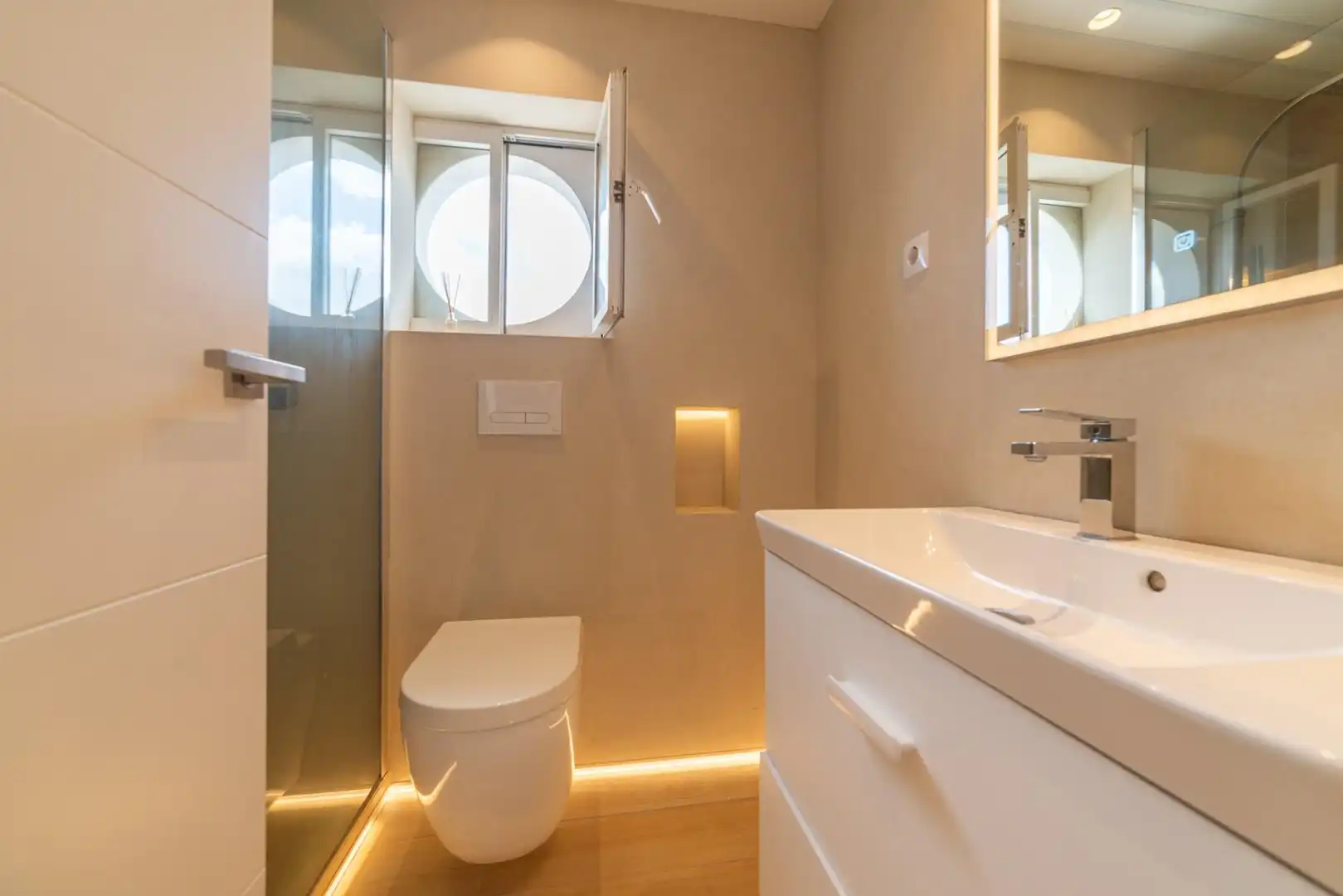 Badezimmer von Wohnung zum Verkauf in San Javier mit Klimaanlage, Terrasse und Abstellraum