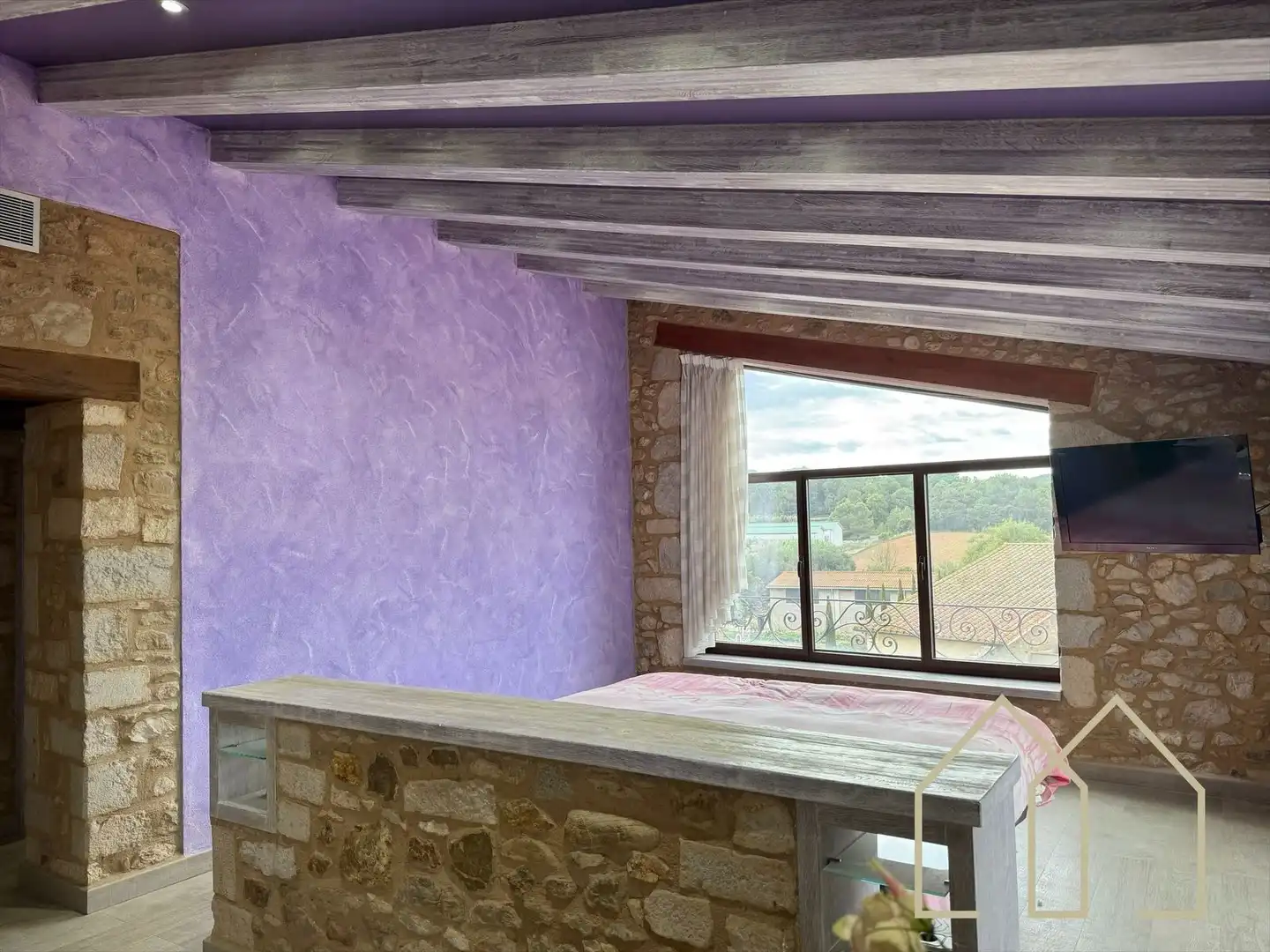 Terraza de Casa o chalet en venta en Sant Joan de Mollet con Aire acondicionado, Calefacción y Jardín privado
