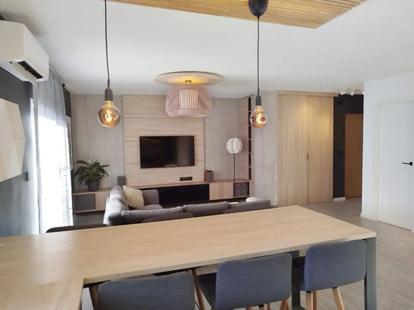 Sala d'estar de Apartament en venda en Mijas amb Aire condicionat i Terrassa
