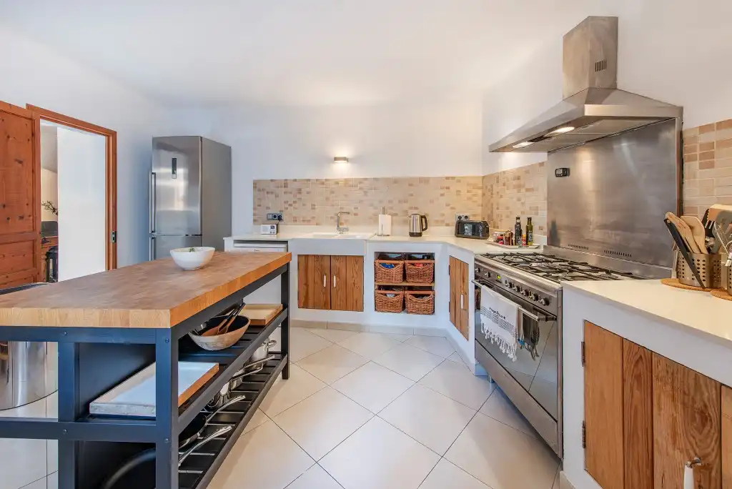 Cocina de Casa adosada en venta en Pollença con Aire acondicionado, Jardín privado y Terraza