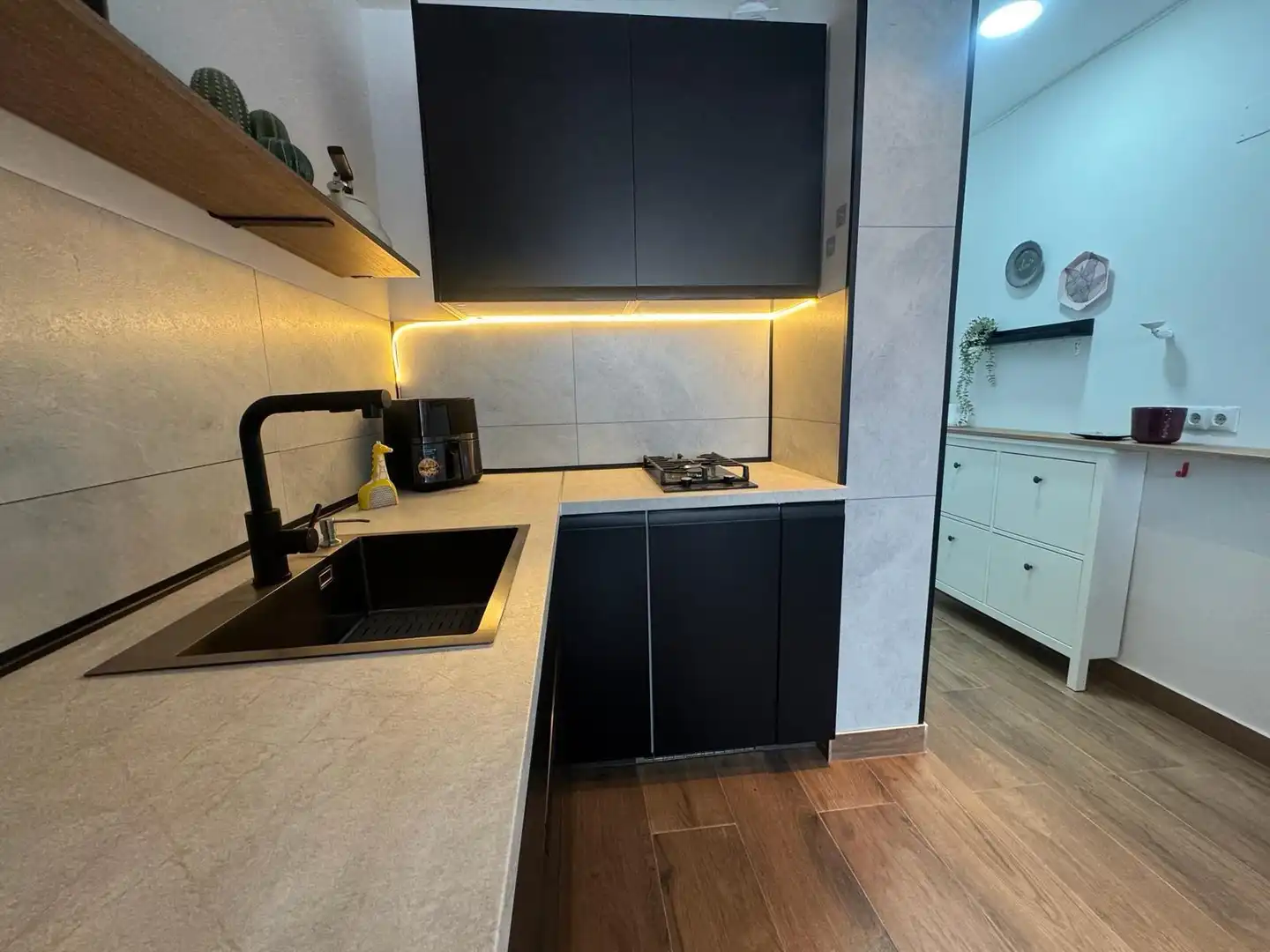 Cocina de Apartamento en venta en Torrevieja con Aire acondicionado y Amueblado
