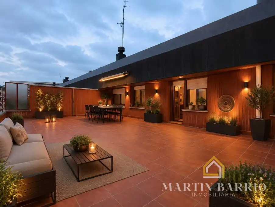 Terrasse von Wohnung zum Verkauf in Bilbao  mit Klimaanlage, Heizung und Terrasse