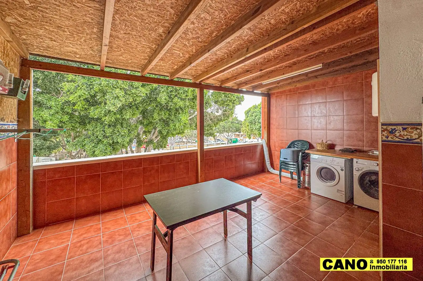 Garden of Houses for sale in Roquetas de Mar  with Terrace