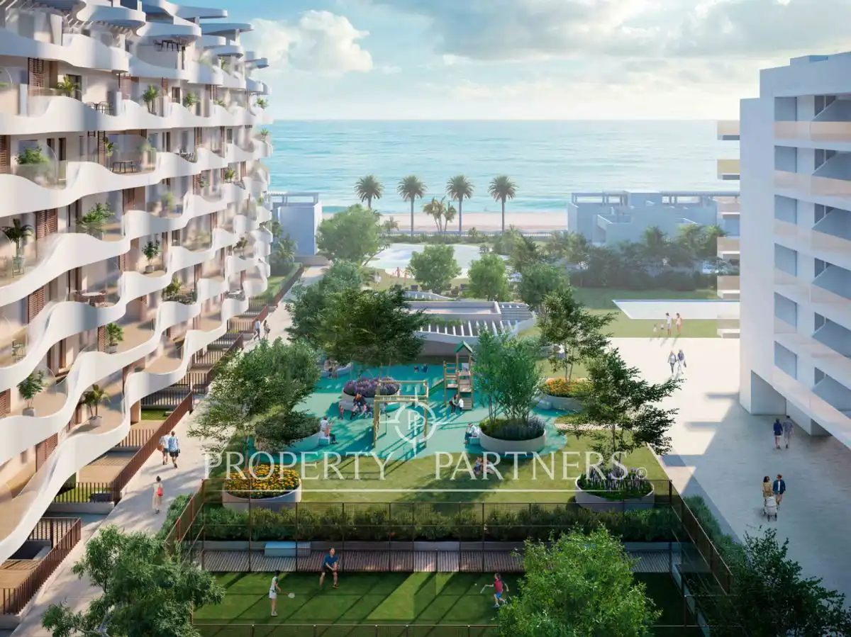 Terraza de Dúplex en venta en El Puig de Santa Maria con Aire acondicionado, Calefacción y Jardín privado