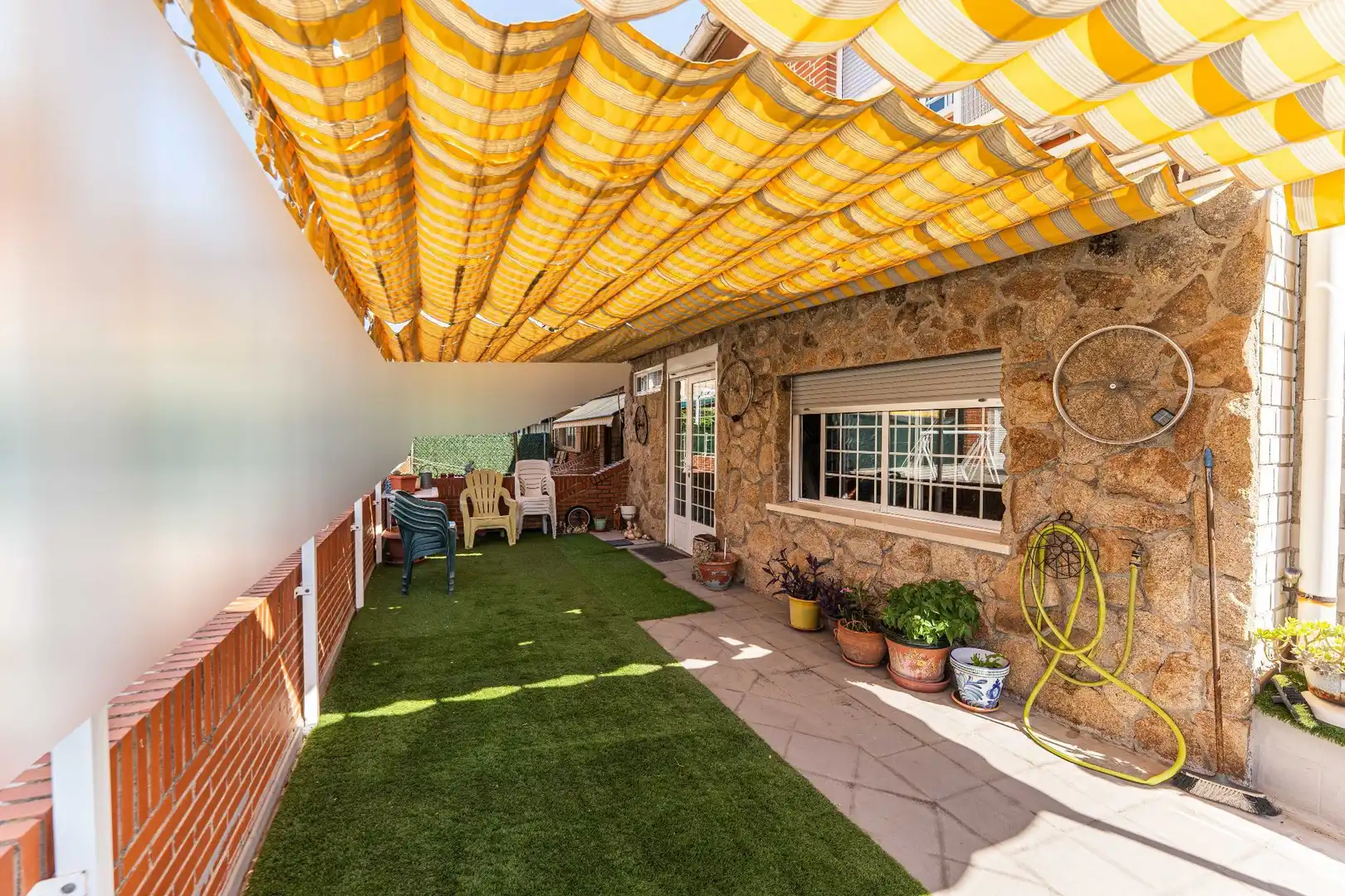 Terrassa de Casa o xalet en venda en Getafe amb Aire condicionat, Calefacció i Jardí privat