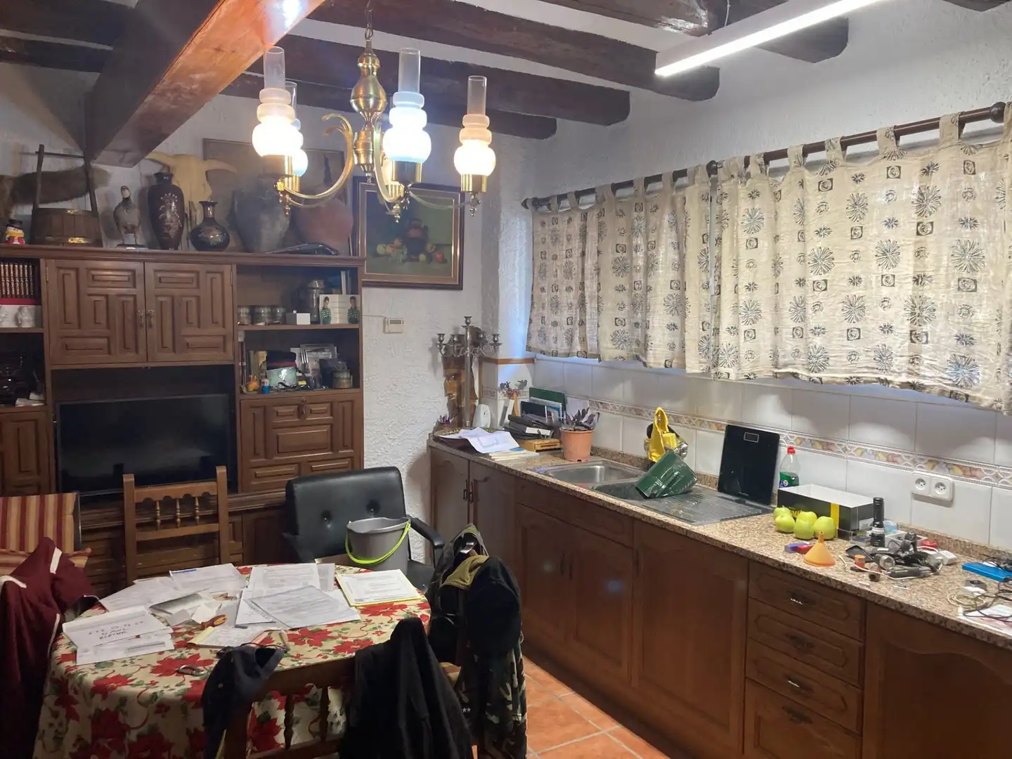 Cocina de Casa o chalet en venta en El Poal con Aire acondicionado, Calefacción y Amueblado