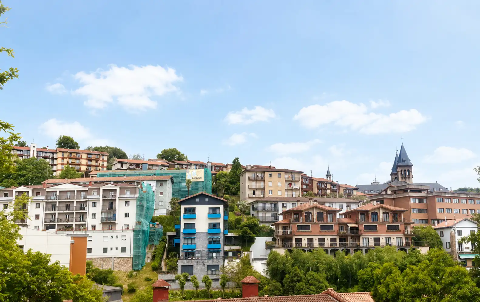 Exterior view of Flat for sale in Donostia - San Sebastián   with Furnished and Balcony