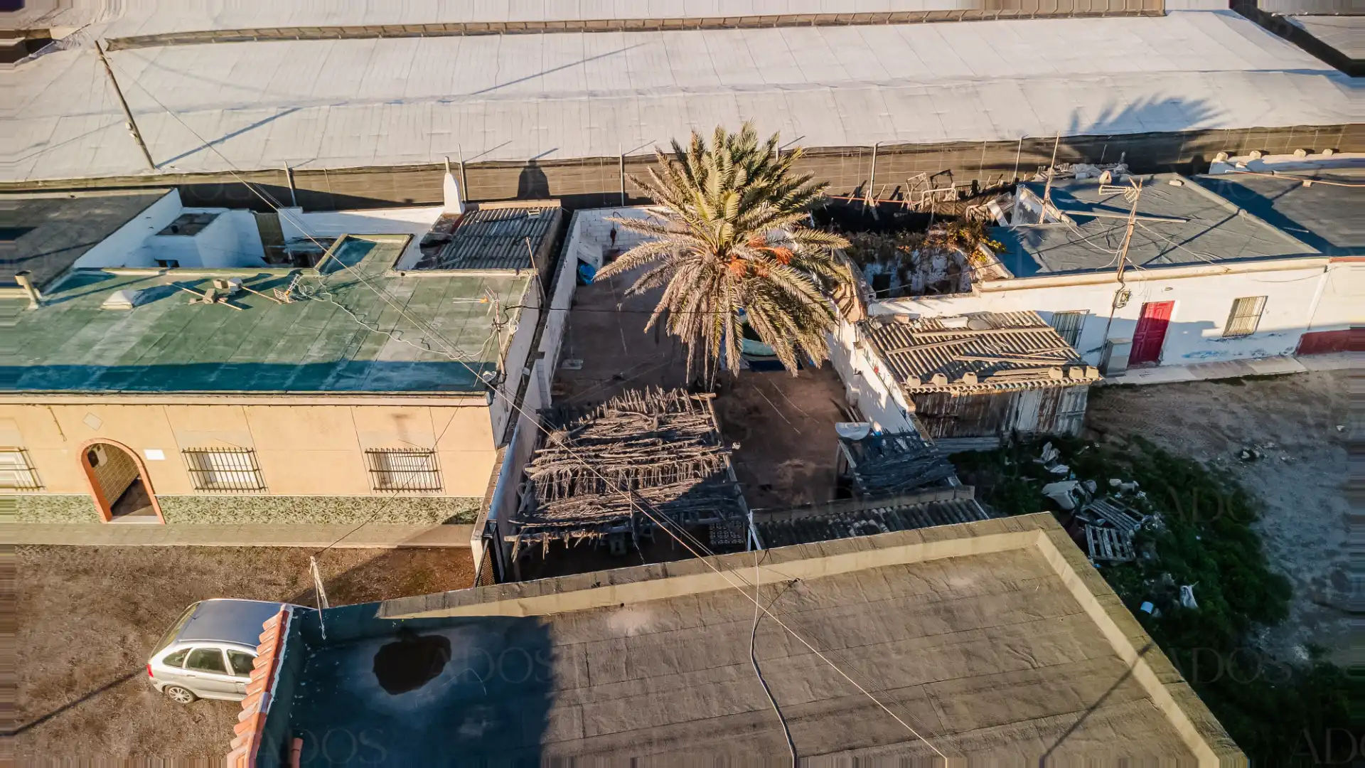 Vista exterior de Finca rústica en venta en El Ejido con Amueblado