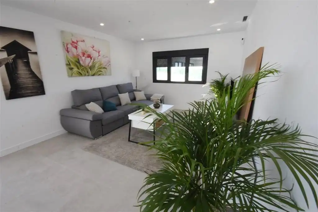 Sala de estar de Apartamento en venta en Fuente Álamo de Murcia con Terraza