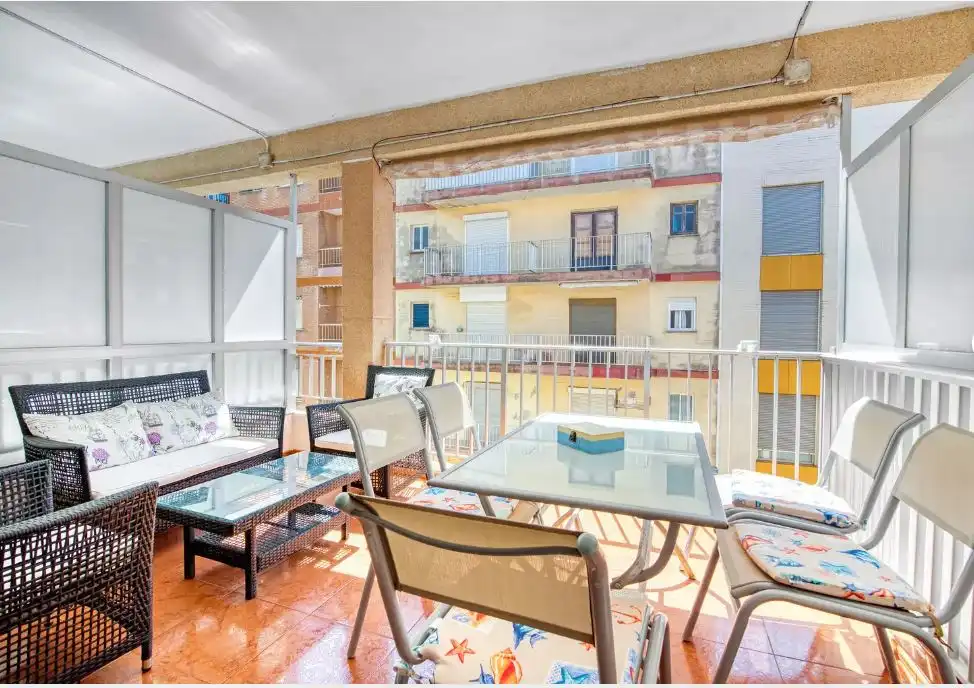 Balcony of Flat for sale in Sueca  with Air Conditioner, Heating and Terrace