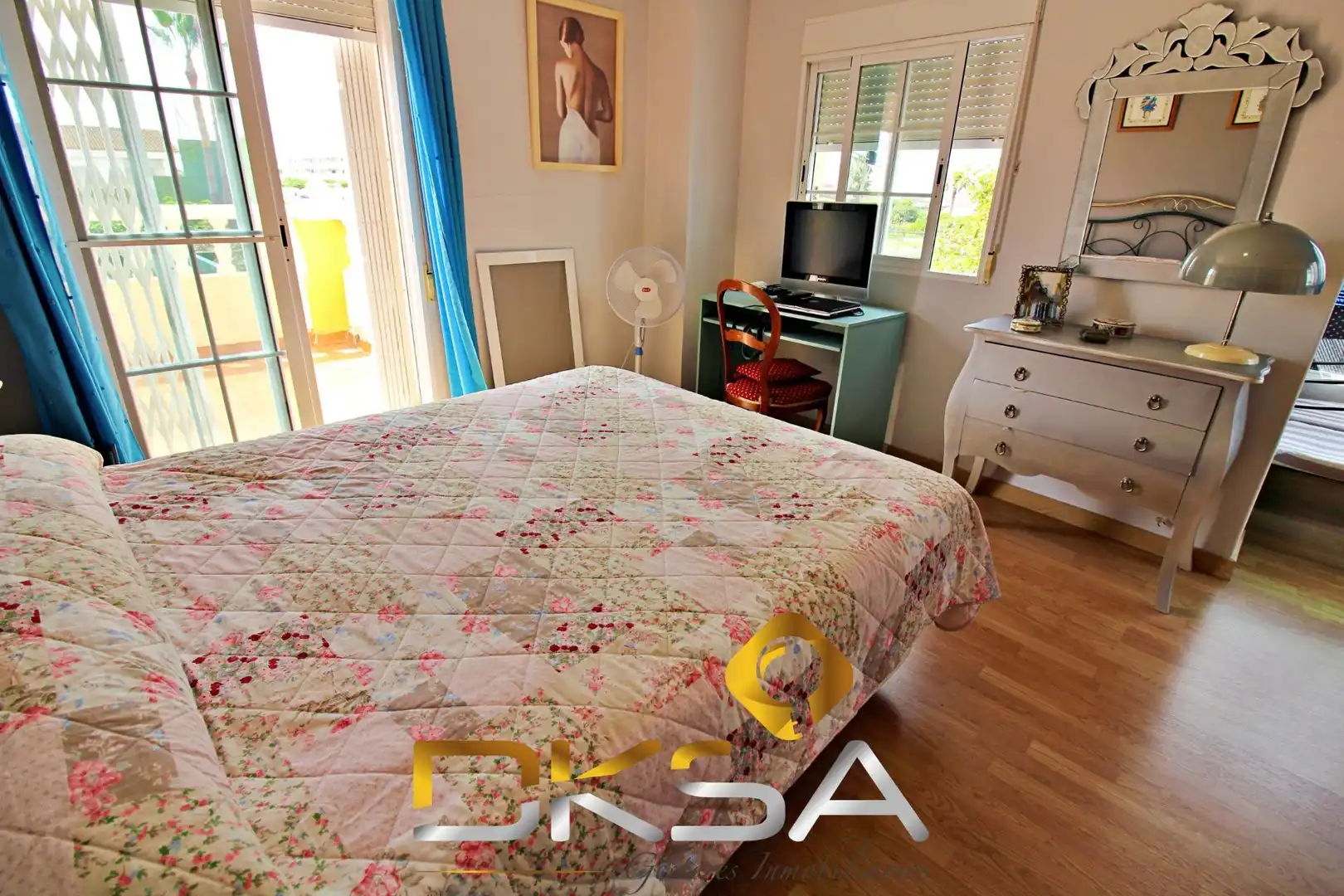 Bedroom of Houses for sale in Castellón de la Plana / Castelló de la Plana  with Air Conditioner, Heating and Private garden