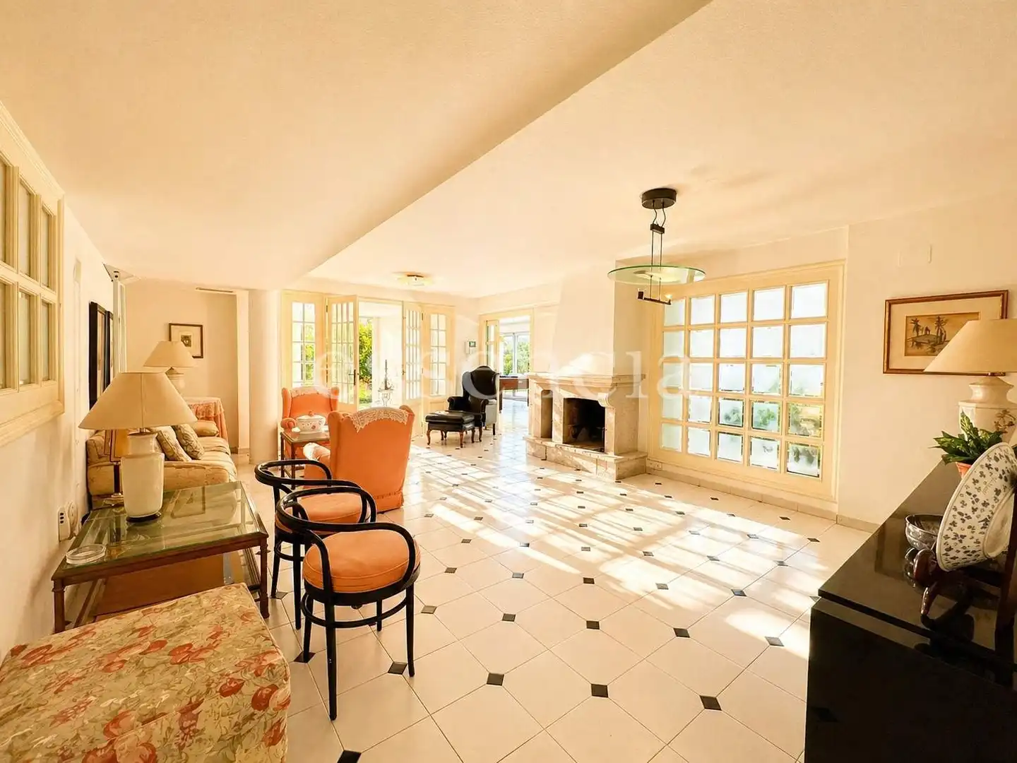Living room of Houses for sale in Gandia  with Terrace, Swimming Pool and Balcony